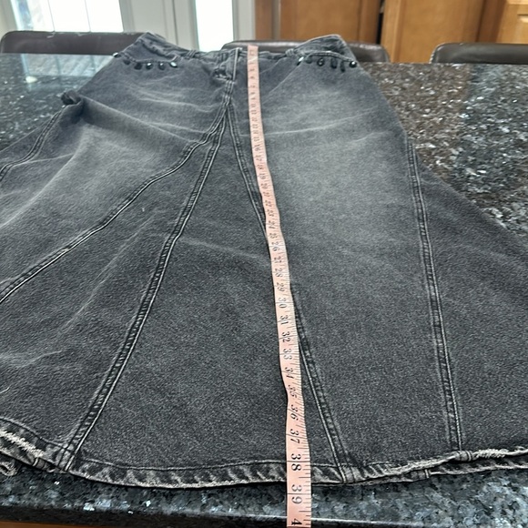 Jeanology collection  denim maxi skirt - Picture 6 of 11